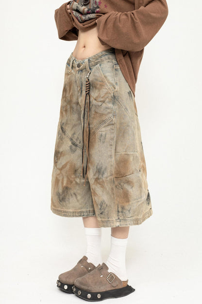 Vintage Summer Denim Shorts